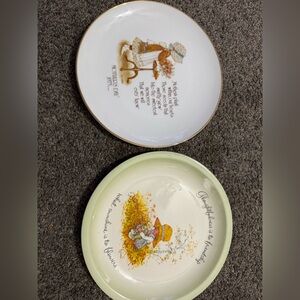 Vintage Sunbonnet Children Decorative Plates - HOLLY HOBBIE